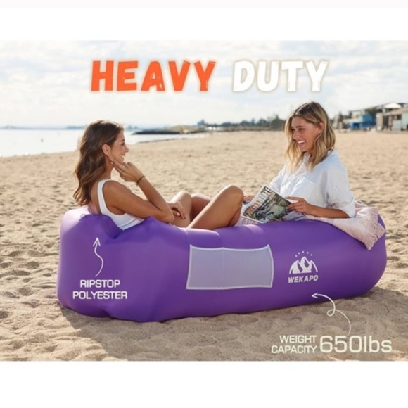 NWT Wekapo pink inflatable lounger - Picture 5 of 11